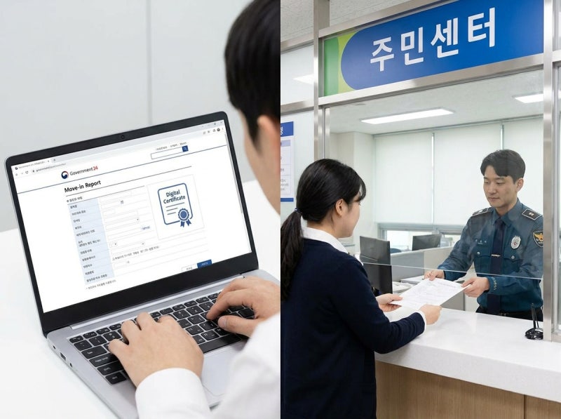 이사 후 전입신고 기간과 방법 — 기한 놓치면 과태료