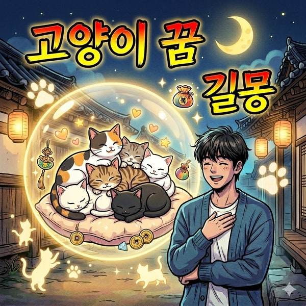 고양이꿈 길몽