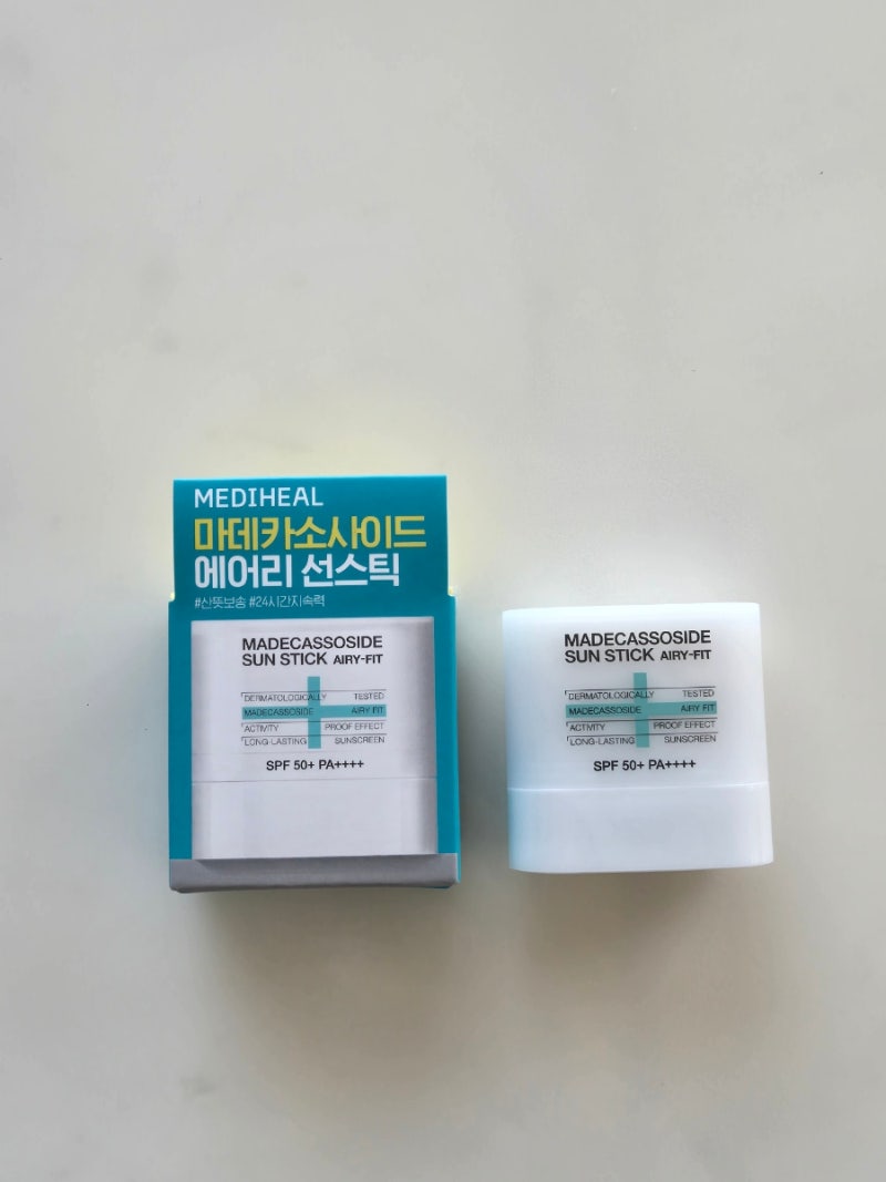 올리브영추천템 양현종선스틱 : 메디힐 마데카소사이드 선스틱 에어리핏 ☀️