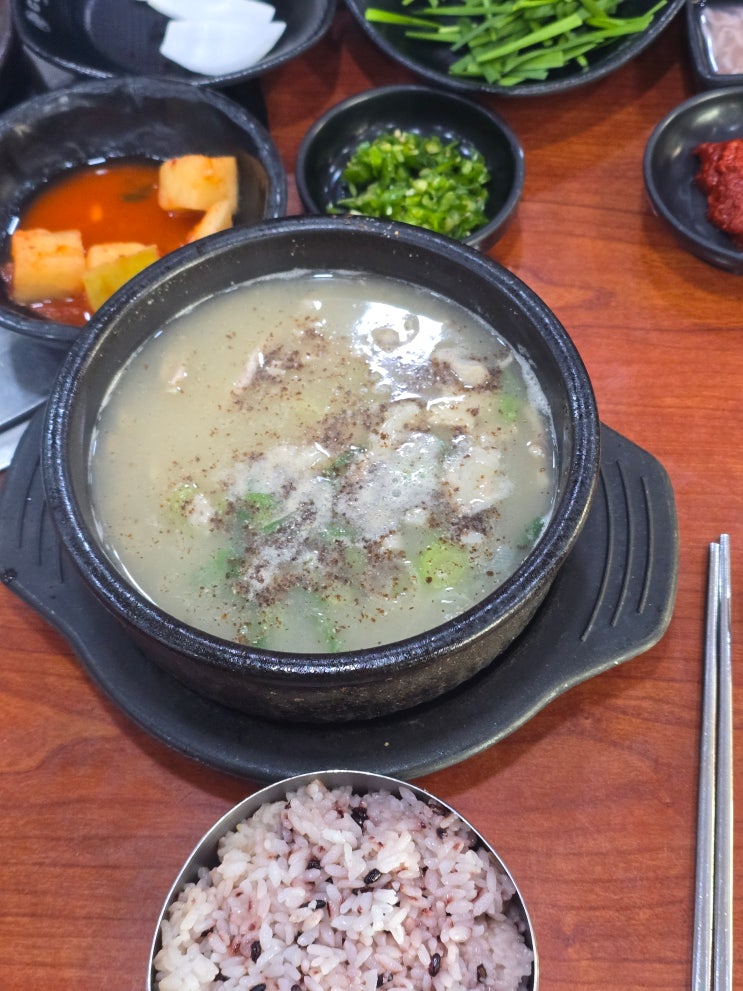  인천 남동구 맛집 백암왕순대, 50년 전통의 깊은 국물 돼지국밥 솔직 후기