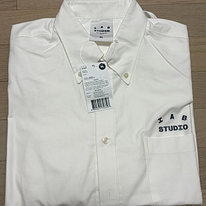 아이앱 스튜디오 아이앱 셔츠 화이트 구매 후기 및 사이즈 정보 26SS IAB Studio SHIRT WHITE
