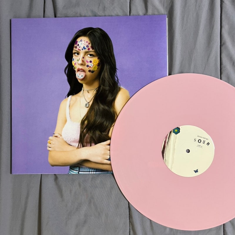 [LP] 올리비아로드리고(olivia rodrigo) - SOUR 베이비핑크 lp