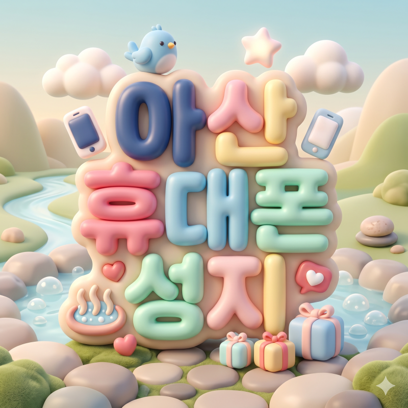 아산 휴대폰 성지 좌표부터 필수 핸드폰 용어까지 카페 활용 꿀팁