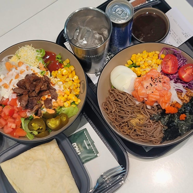  가벼운 한 끼 청당동샐러드 맛집 영칼로리 포케 샐러드