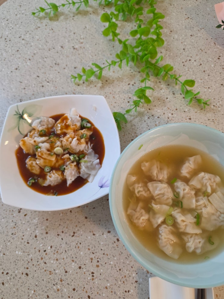  우리집 갑자기 딤섬맛집 됨… 동원딤섬 완탕2종 (사천우육+광동새우) 솔직후기