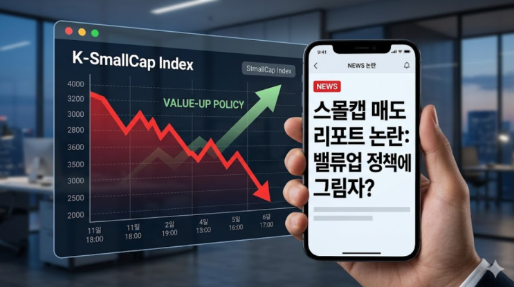  스몰캡 리서치 매도 논란, 밸류업 정책에 그림자가 드리우는 이유