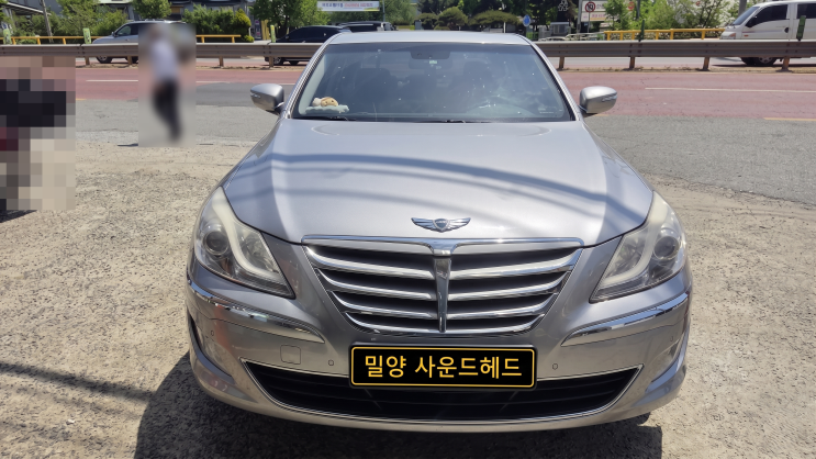   밀양 블랙박스 장착 전문 사운드헤드 | 제네시스 BH 아이나비 Z1 교체 후기 (어두운 녹화 화면 완벽 해결!)