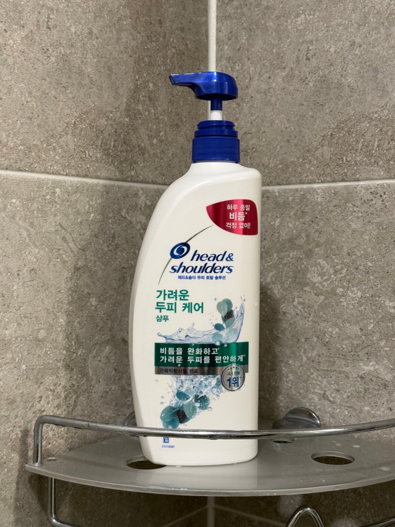 지루성 두피염 해결 헤드앤숄더 가려운 두피케어 샴푸 찐후기(두피각질, 두피간지러움, 두피....