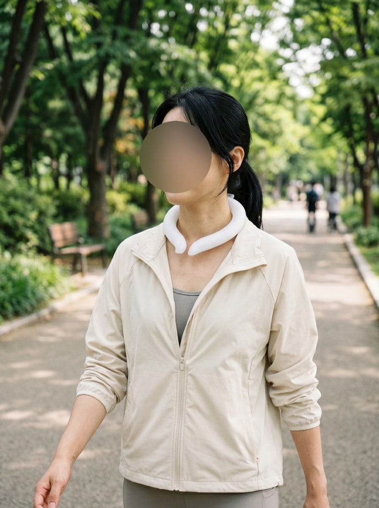  여름미리준비 아이스 넥쿨러 후기 라이즈원 넥쿨러 써본 후기