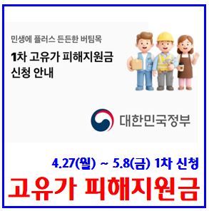  1차 고유가 피해지원금 신청지급 (ft. 27일) : 출생연도요일, 대상확인, 기준, 사용처, 방법, 충전, 이의신청, 사용기한, 미성년자, 기간, 시기, 건강보험료, 금액