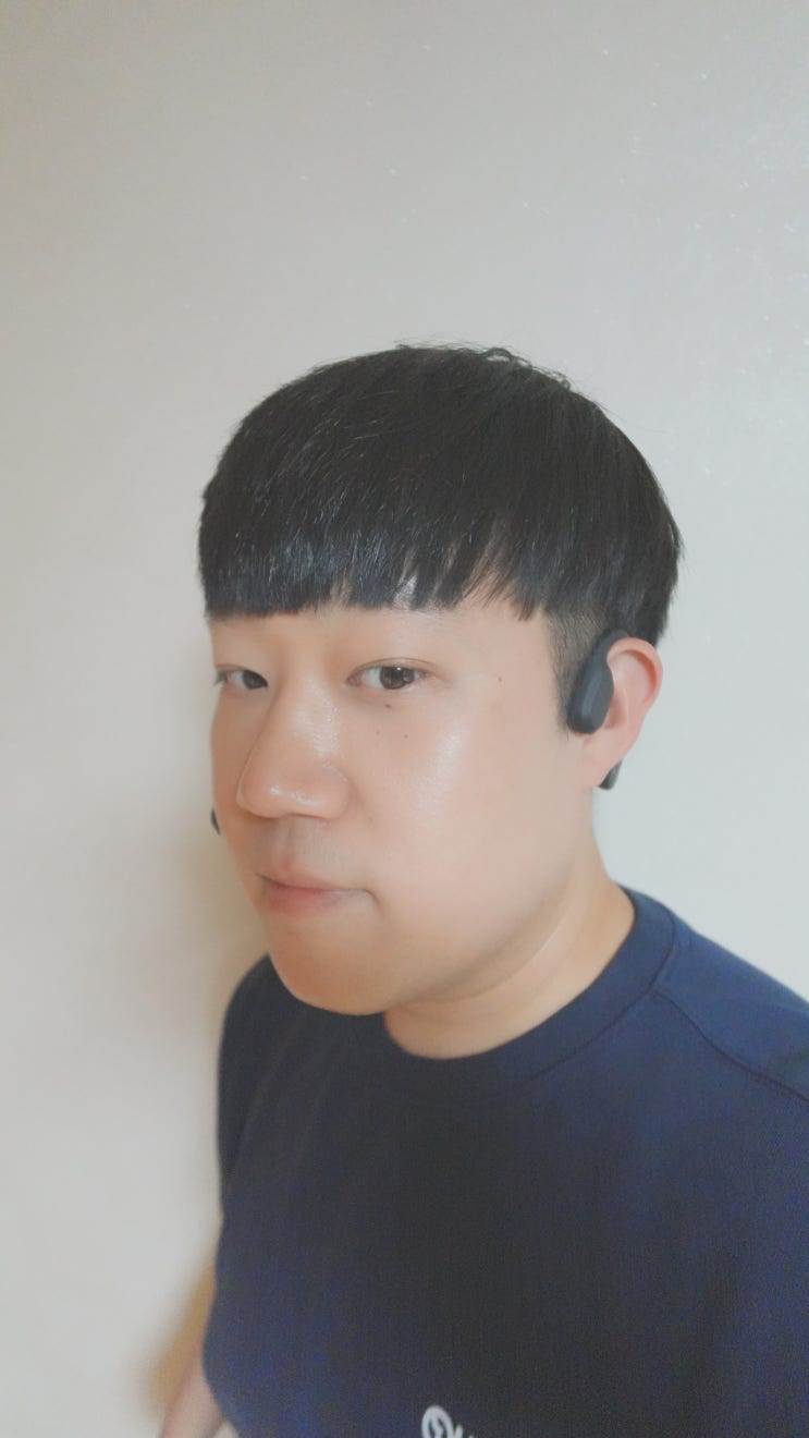 귀안아픈헤드셋 FEELS 오픈형 블루투스 붐마이크 넥밴드 헤드셋 FNB1 일상 리뷰