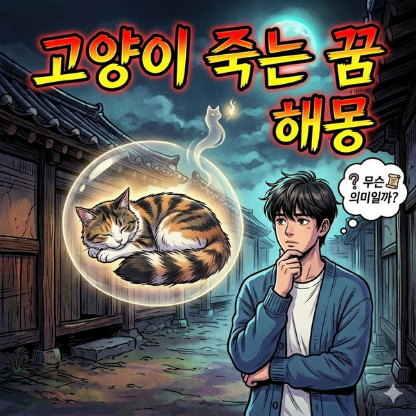 고양이 죽는 꿈 해몽