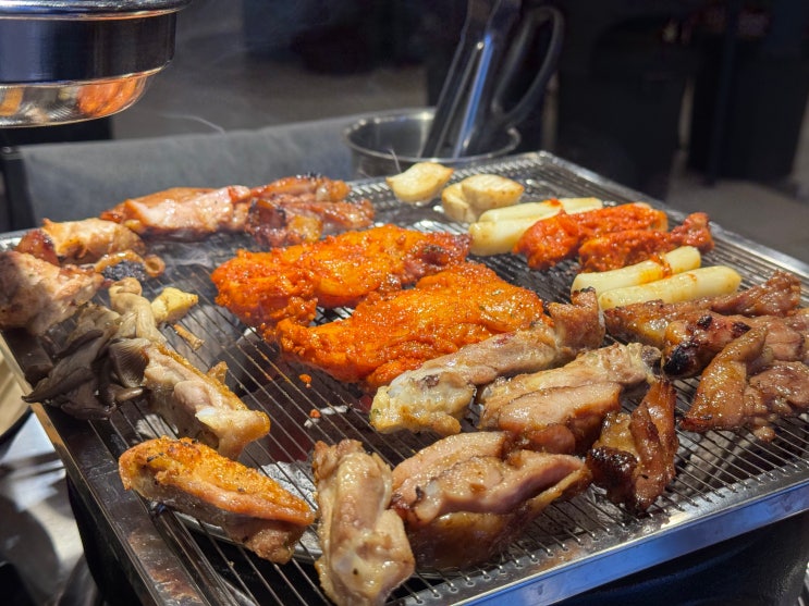  [서울일상] 부막숯불닭갈비 신길점 - 신풍역맛집으로 등극한 부막숯불닭갈비 주말 방문후기! 신길뉴타운과 신풍역에 새로생긴 영등포닭갈비맛집! 닭 요리 전문점 저녁식사 후기