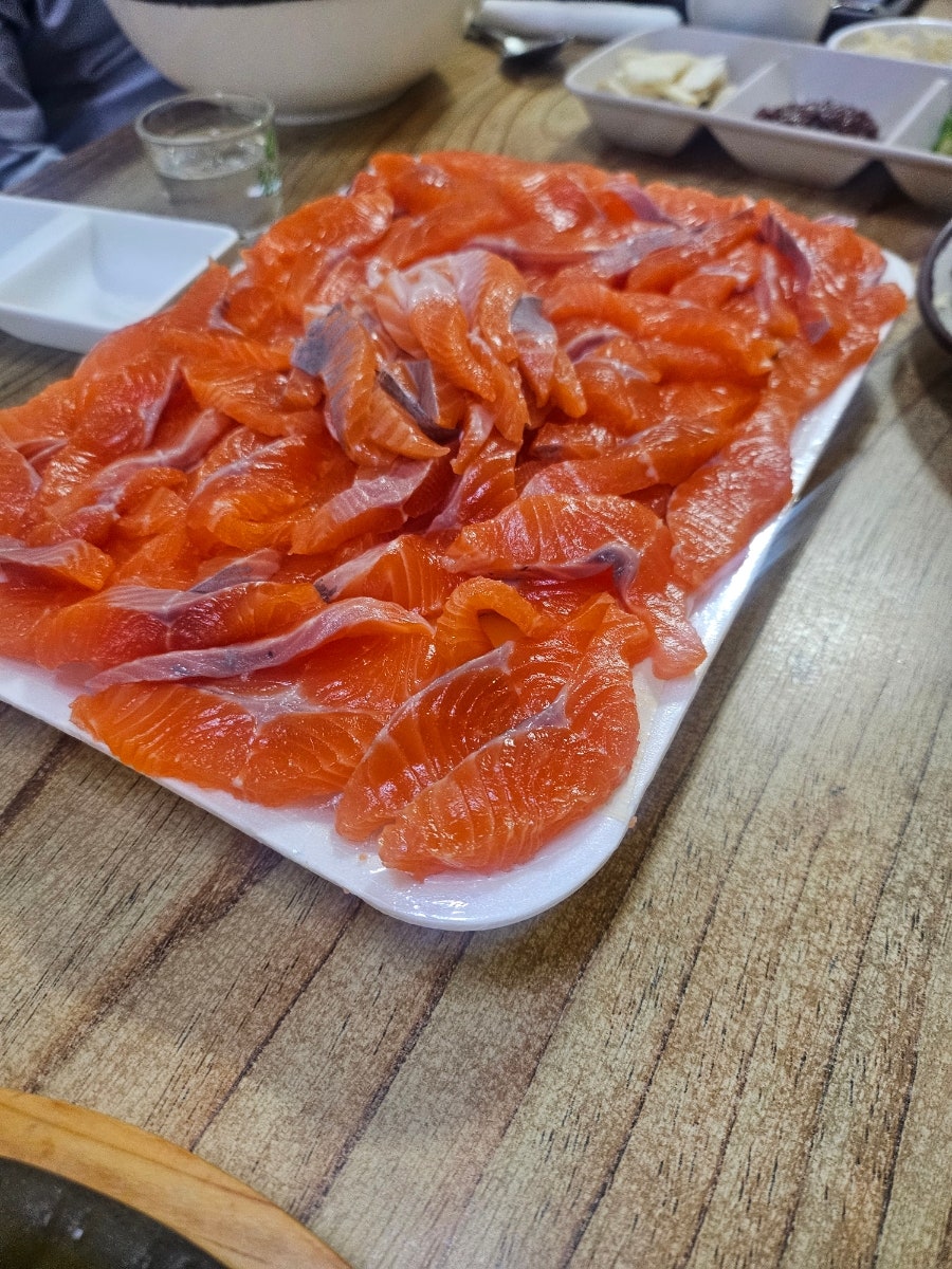 동강무지개송어회 사진 5
