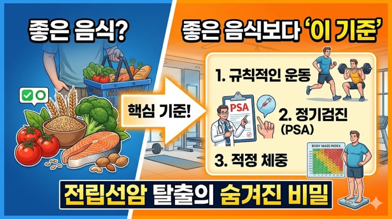 전립선암에 좋은 음식, 수술 후엔 이것부터 보세요
