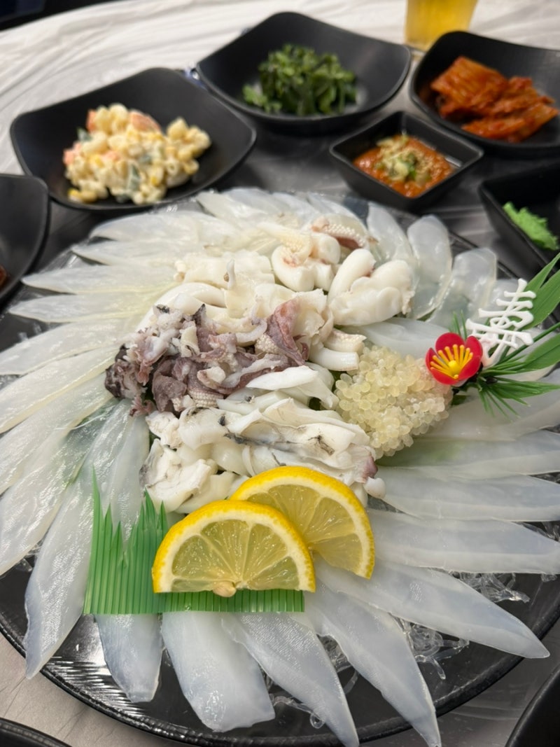 목포 해산물맛집 용해동 갑오징어 맛집 추천 더드림수산