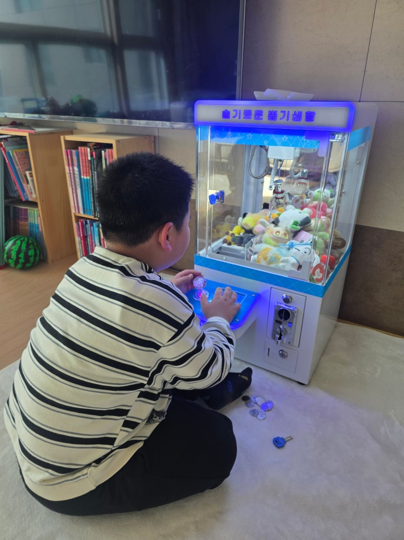내돈내산 가정용 인형뽑기 기계 구매 후기 ㅎㅎ
