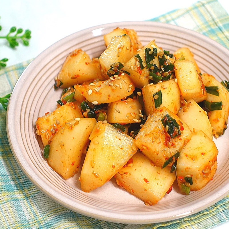 참외 요리 레시피 효능 참외깍두기 담는법 참외 맛있게 먹는법