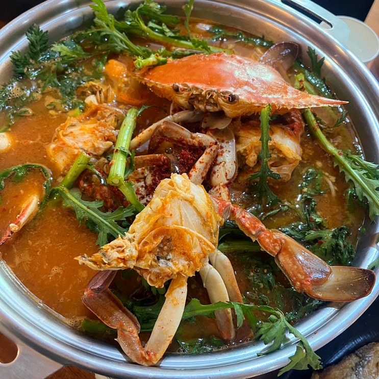  소래포구꽃게탕 소래꽃게 맛집 임자도횟집