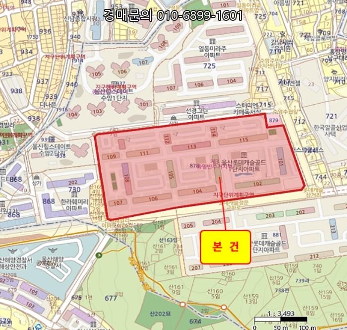  울산 남구 야음동 신선로 45 울산롯데캐슬골드, 생활의 편리함과 미래 가치까지 겸비한 법원 매각 아파트 줍줍 찬스! 2024타경107315