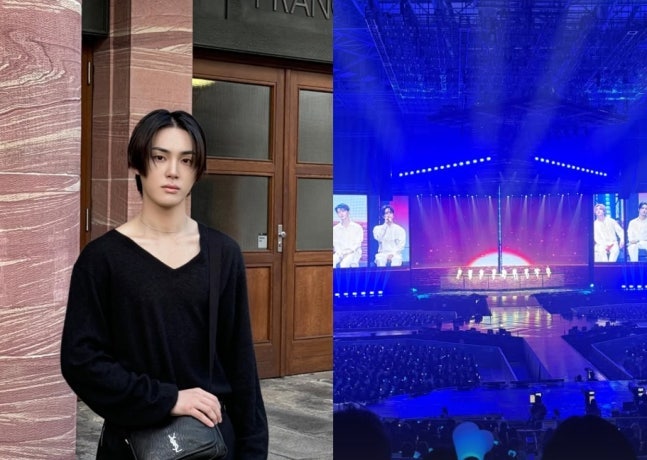주학년, 더보이즈 콘서트 포착 논란 이후 멤버들 관람한 근황