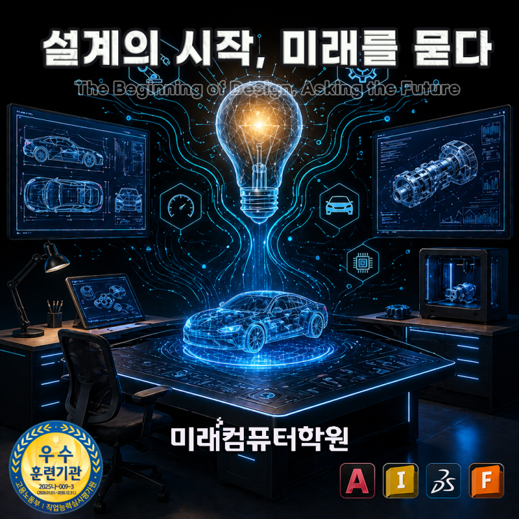  부산, 김해, 양산 3D 프린터 국비지원 무료교육! AutoCAD·카티아·인벤터 배우고 설계엔지니어 취업까지 한 번에