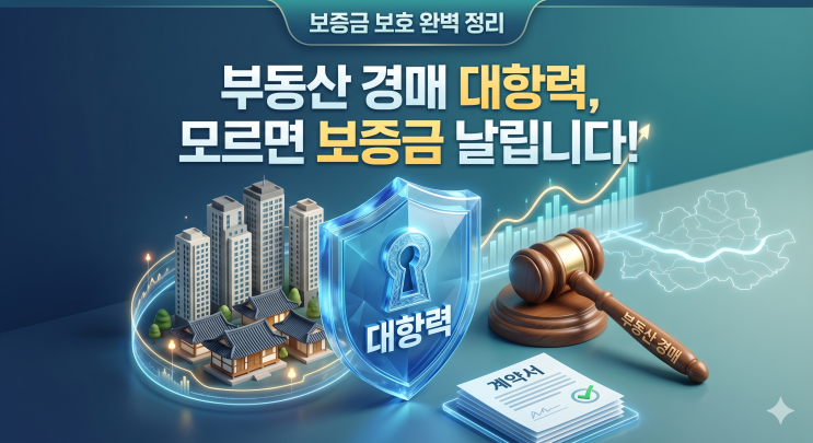  부동산 경매 대항력, 모르면 보증금 날립니다! 인수 여부 확인법 완벽 정리