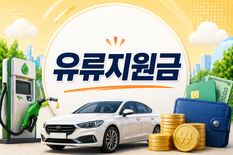  전국민 유류지원금 2026 최신 기준, 지금 신청 안 하면 손해입니다