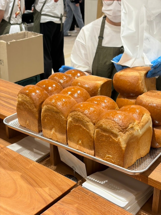 부산 서면 밀도 팝업_ 성수동 줄 서서 먹는 식빵 웨이팅 후기 _ 밀도 식빵 나오는 시간, 식빵 ....