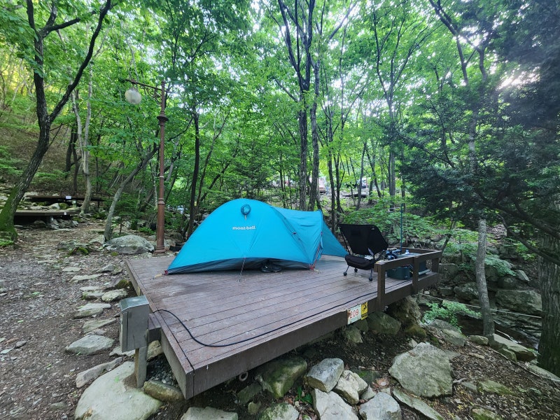 '운문산자연휴양림 야영장 24.