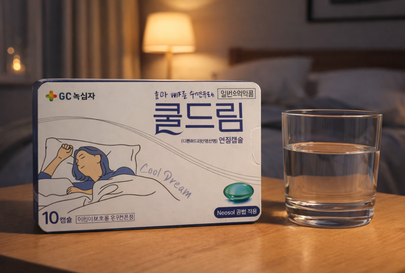 쿨드림 효능 성분 부작용 약국 수면유도제 복용 주의사항 정리