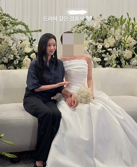 명품 로고 하나 없이 귀티 줄줄! 연예인 결혼식 하객룩