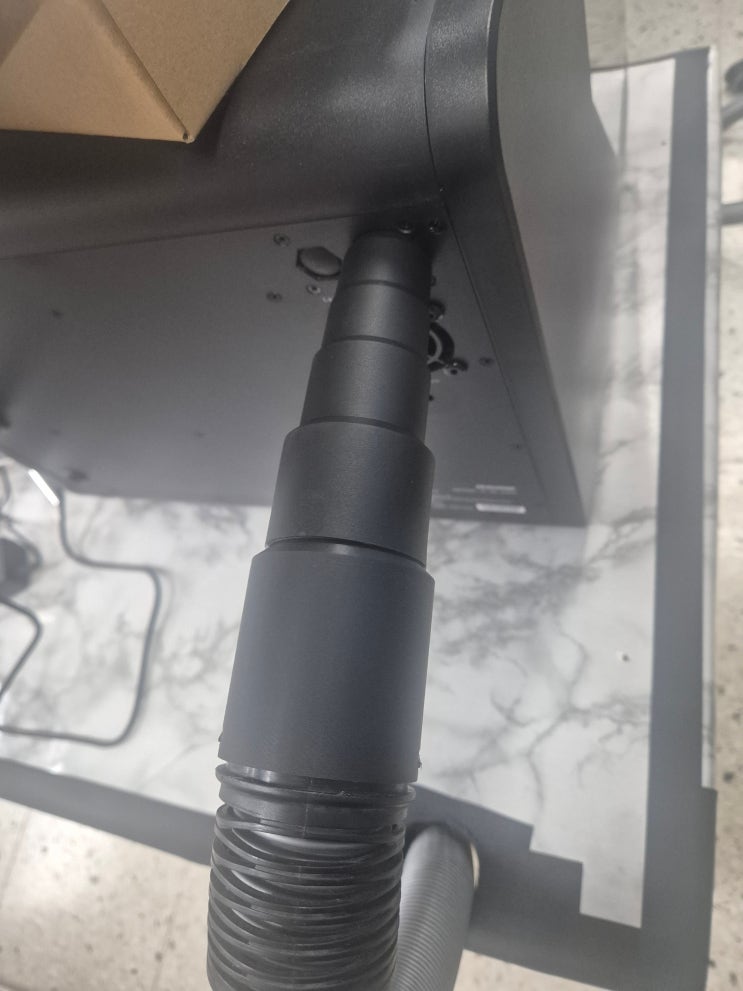  [DIY] D1S 레이저 각인기 집진 효율 극대화! 3D 프린팅 커넥터 제작기