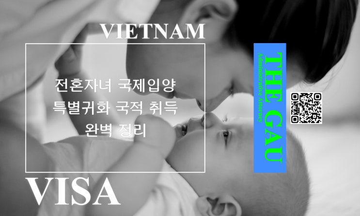  베트남 전혼자녀 국제입양에서 특별귀화에 의한 국적 취득까지 완벽 정리