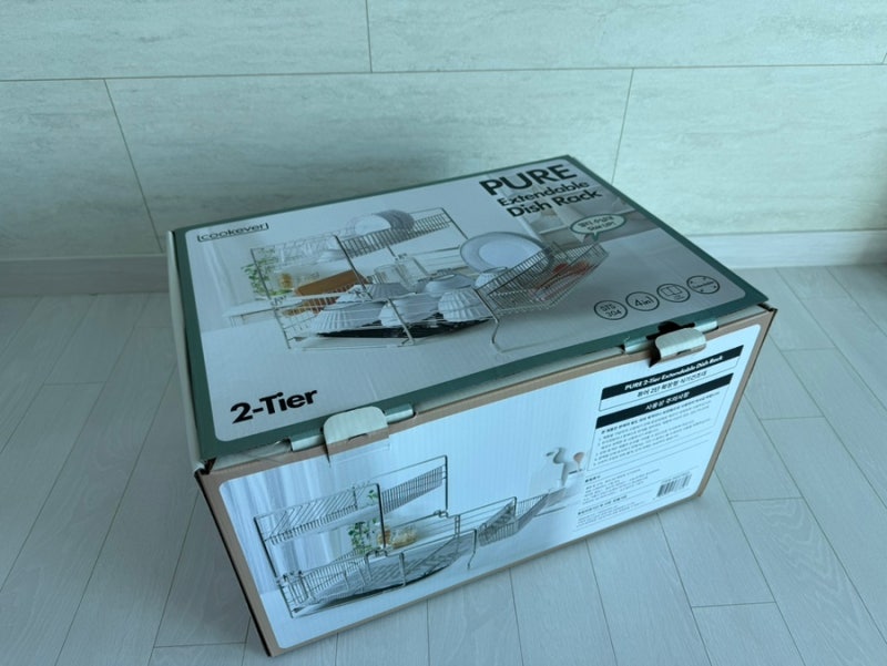 삶의 질 수직 상승! 코스트코 세일 때 꼭 사야 할 쿡에버 2단 식기건조대 내돈내산 찐후기