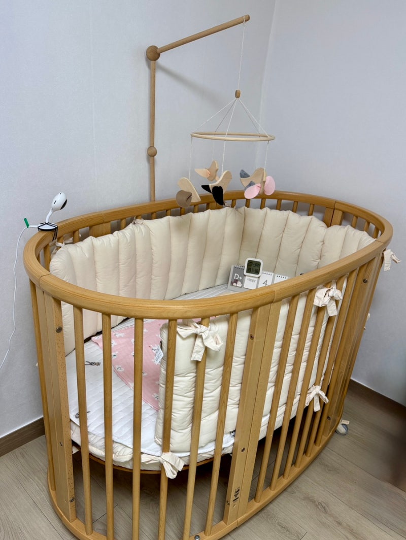[제품리뷰] 스토케 슬리피 아기침대 내돈내산 당근 후기