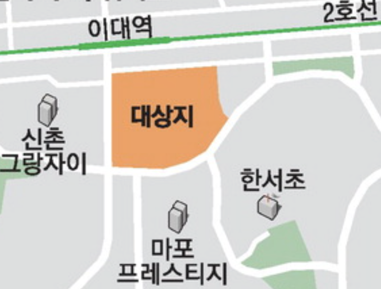  염리4구역재개발 투자 분석 , 이대역 초역세권 아현뉴타운 마지막 구역