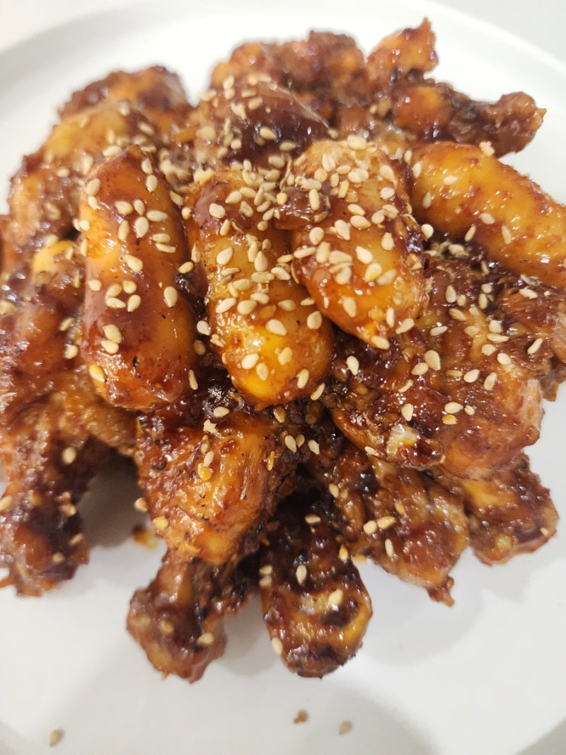 지코바 숯불바베큐 치킨 레시피, 집에서 바베큐 소스 만들기