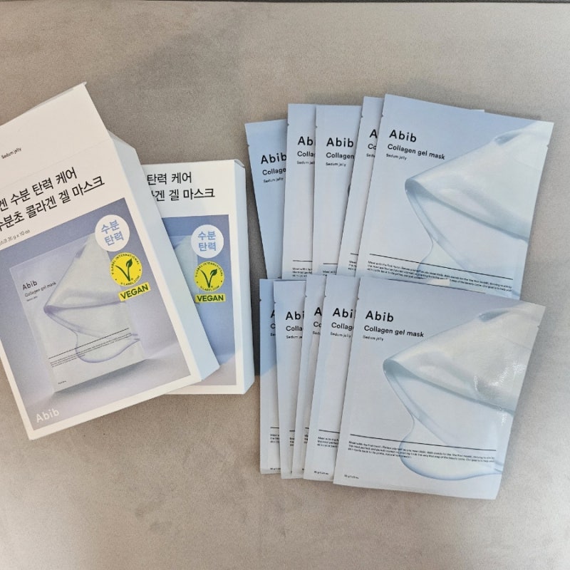 아비브(Abib) 수분초 콜라겐 겔 마스크 PX꿀템 : 직접 받은 집들이 선물 리뷰 7탄