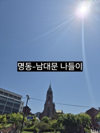  명동 길거리 음식부터 남대문 구경까지, 초등 아이와 일요일 서울 투어