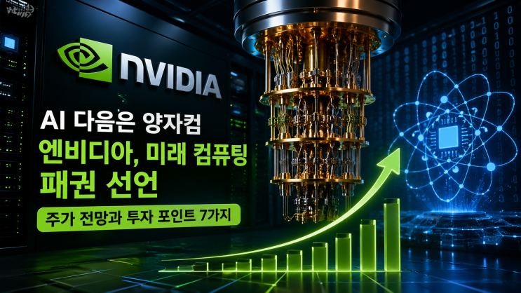  AI 다음은 양자컴 엔비디아, 미래 컴퓨팅 패권 선언주가 전망과 투자 포인트 7가지