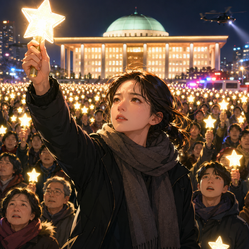 란 12.3 이명세 감독 인터뷰, 시민 제보 영상으로 담은 빛의 혁명