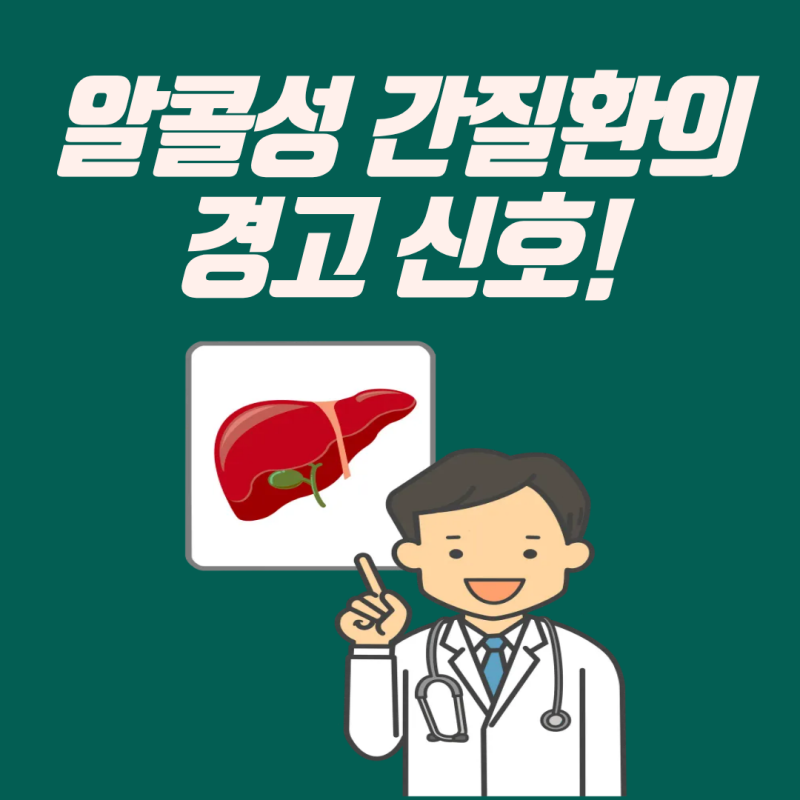 알콜성간질환 증상 총정리, “술 한두 잔 괜찮겠지?” 방심이 부르는 간 손상