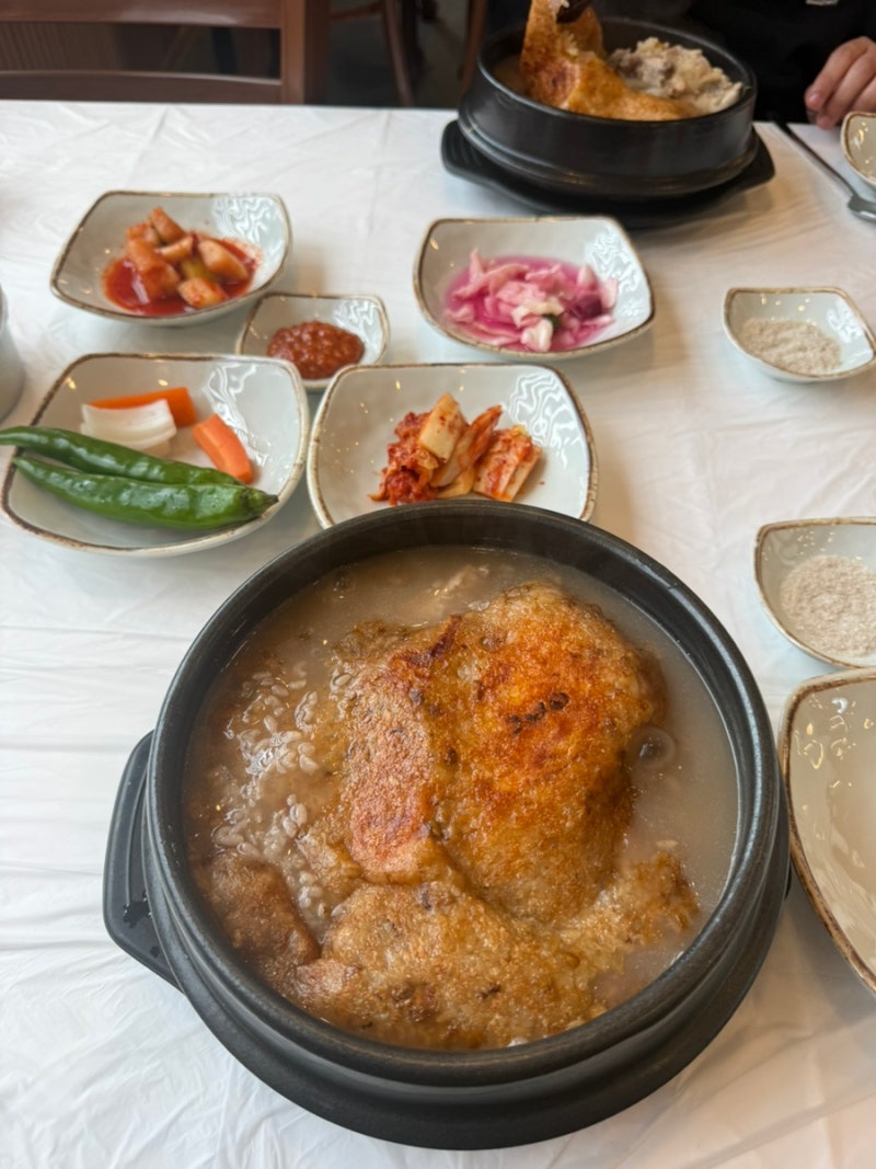 청주맛집 버들유가네누룽지삼계탕
