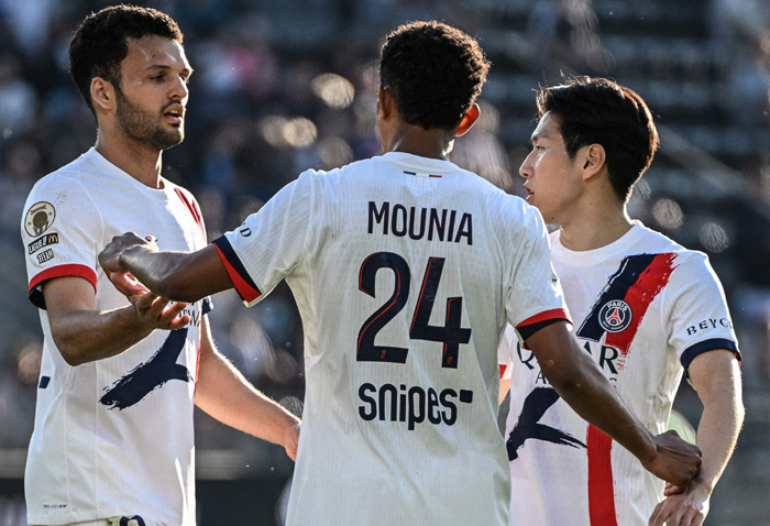  새벽잠 설친 보람 있다! 이강인 앙제전 1골 1도움 폭발, PSG 3-0 대승 후기