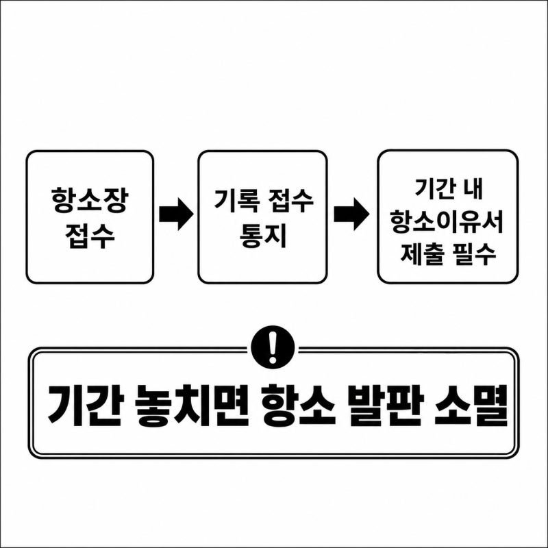 항소장에 '추후 제출하겠습니다'만 적으면 항소가 막힐 수 있습니다 관련 이미지 6