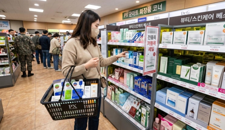  [생활꿀팁] 군대 PX 화장품 추천, 군마트에서 안 사면 손해인 '필수템' 5가지 정리
