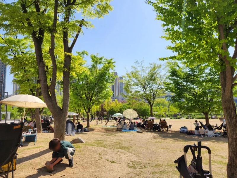 옥정호수공원천변산책로