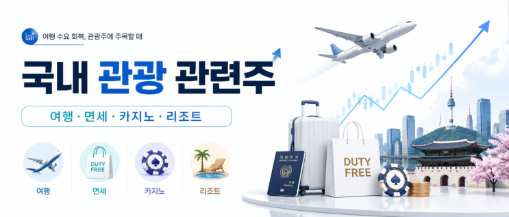  [테마주] 고유가 시대의 국내 관광주