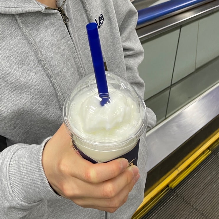 장보기전 시원한 음료한잔 이디야 천안대하마트점 / 천안식후감